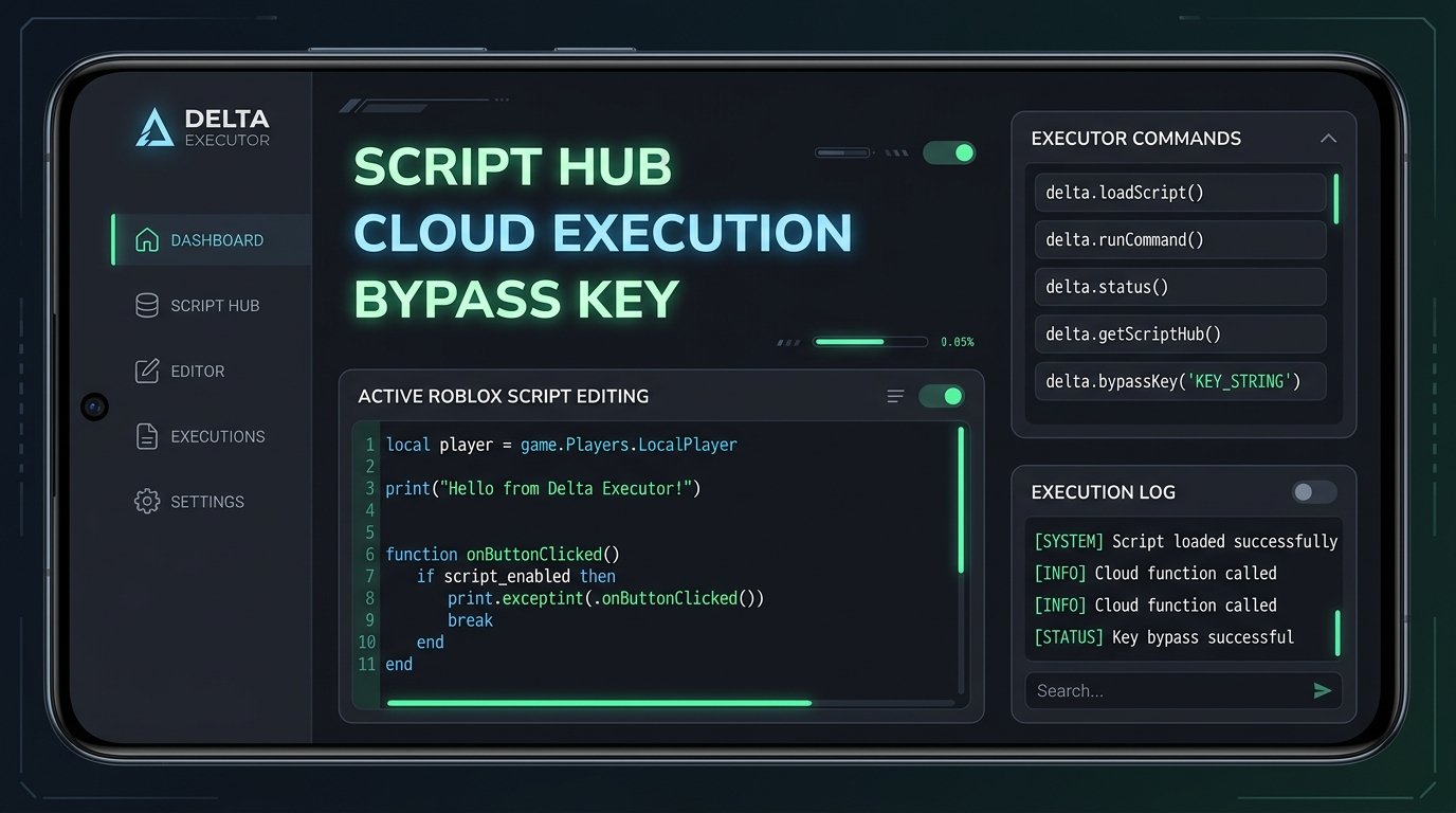 Delta Executor Android Feature Showcase Dashboard